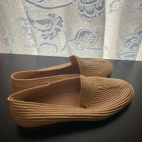 NWOB Carrie Forbes Atlas Slip on Woven Loafer Falts Size EU 37 - Picture 3 of 5